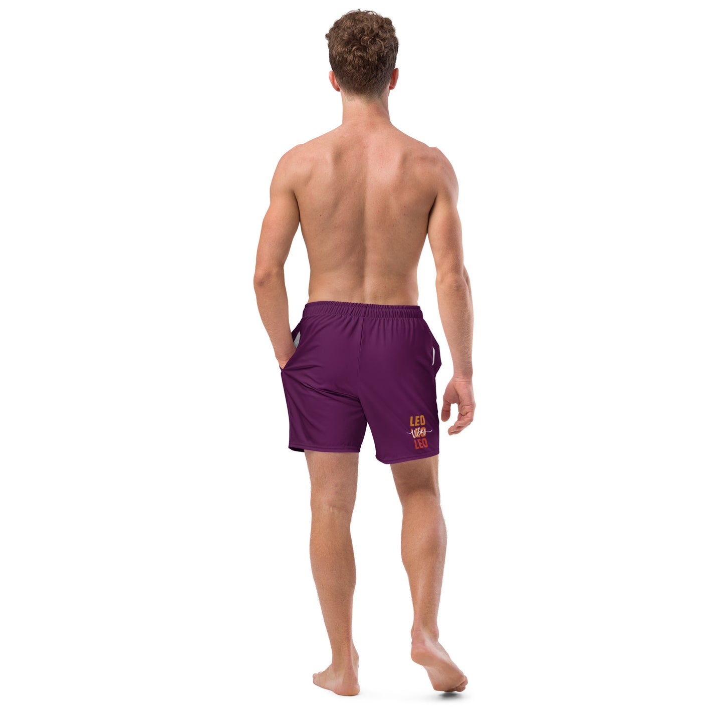 Leo Vibes Men's swim trunks