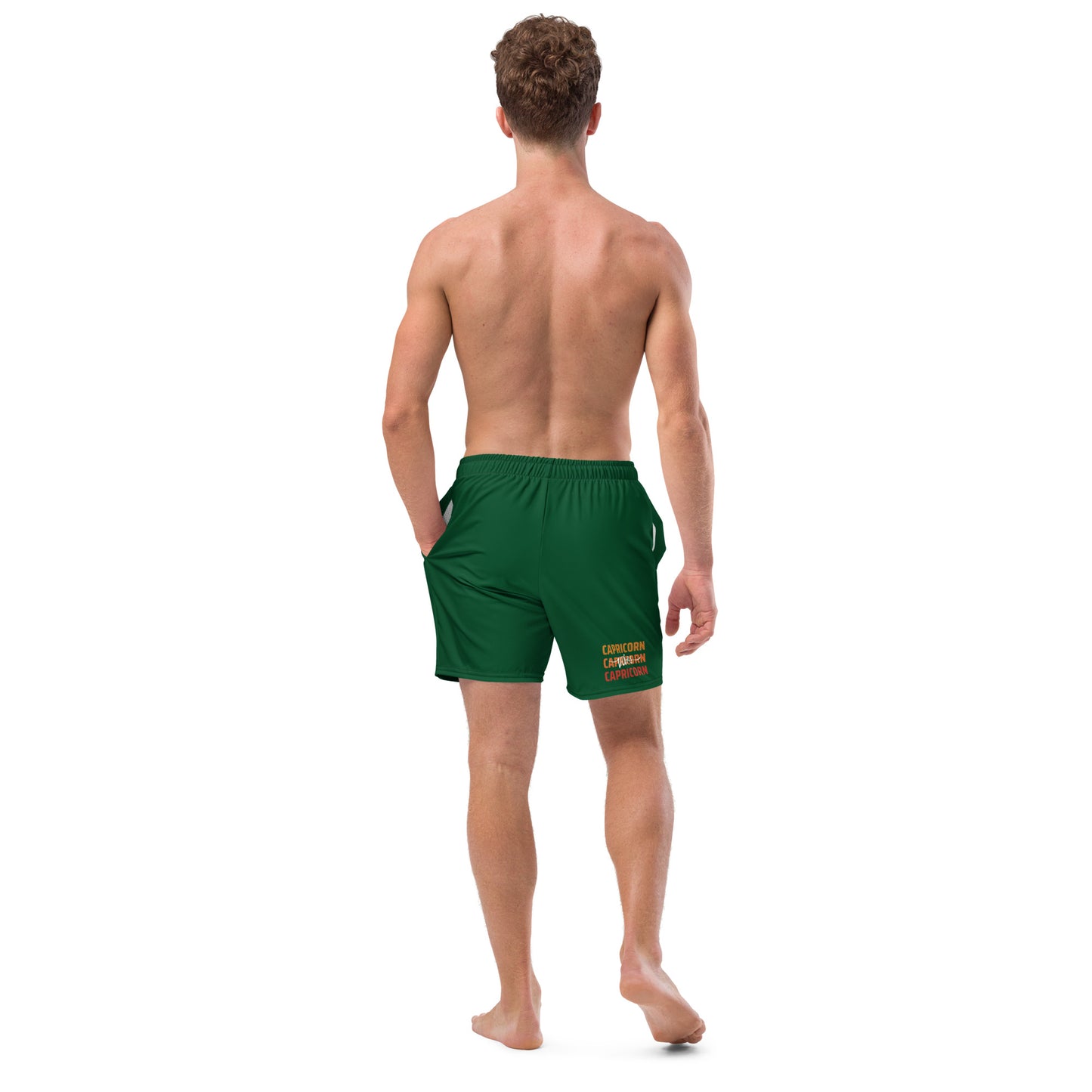 Capricorn Vibes Men's swim trunks