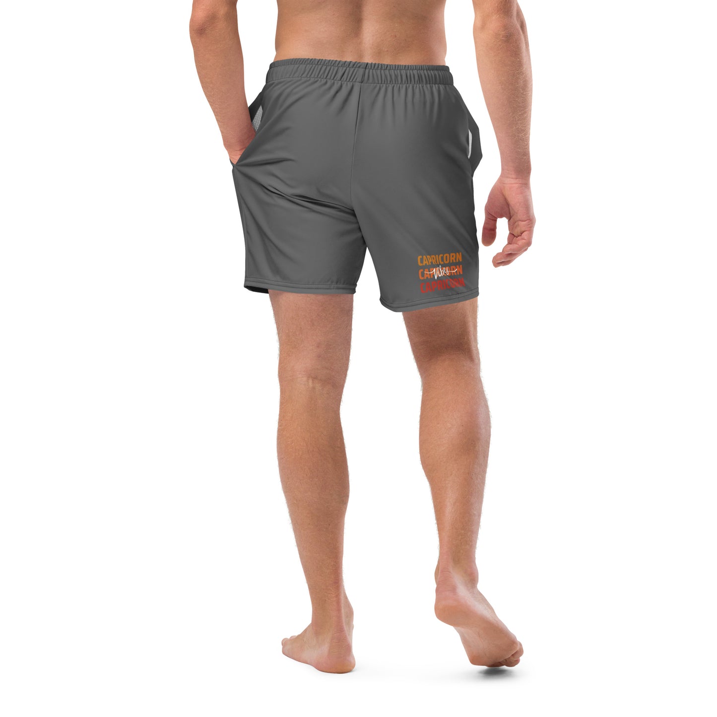 Capricorn Vibes Men's swim trunks