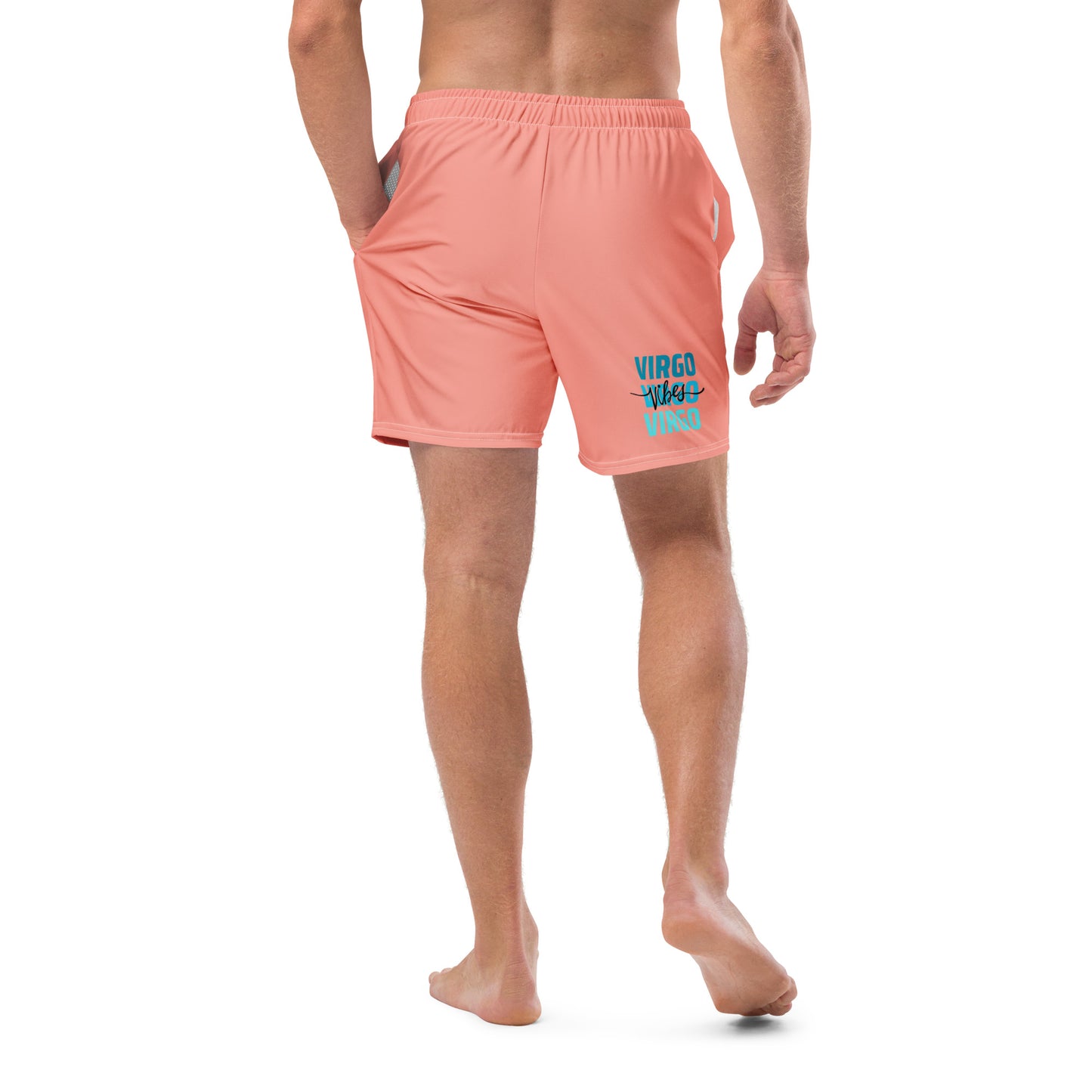 Virgo Vibes Men's swim trunks