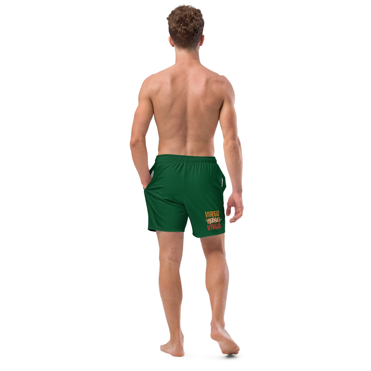 Virgo Vibes Men's swim trunks