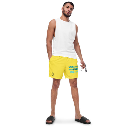 Sagittarius Vibes Men's swim trunks