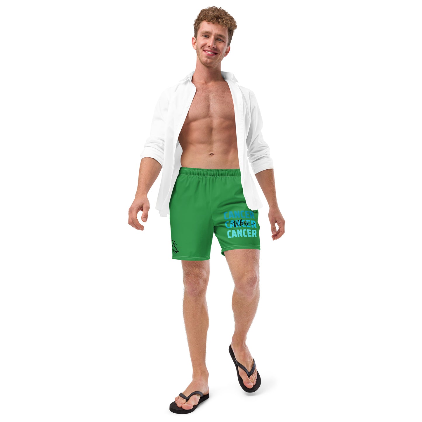 Cancer Vibes Men's swim trunks