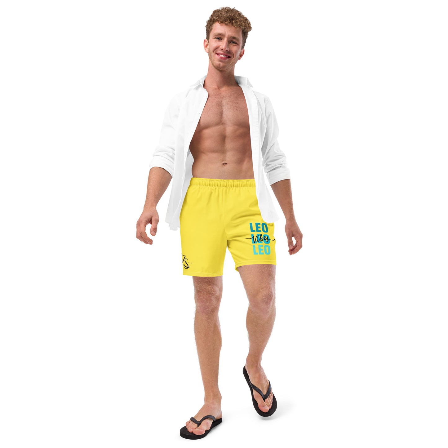 Leo Vibes Men's swim trunks