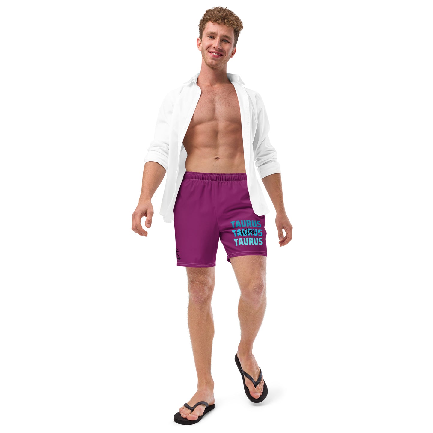 Taurus Vibes Men's swim trunks