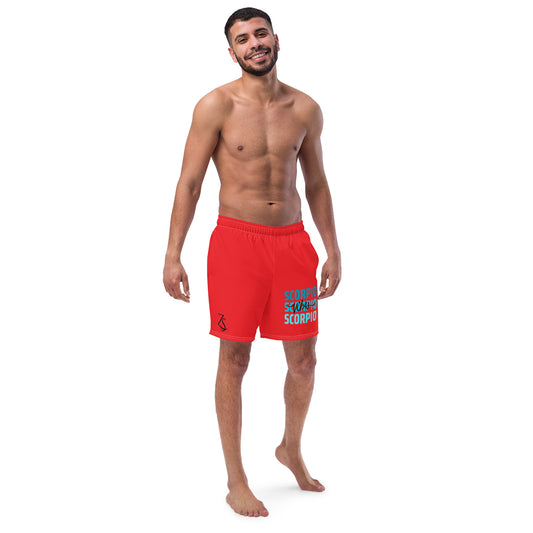 Scorpio Vibes Men's swim trunks