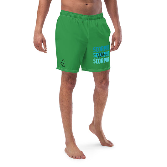 Scorpio Vibes Men's swim trunks