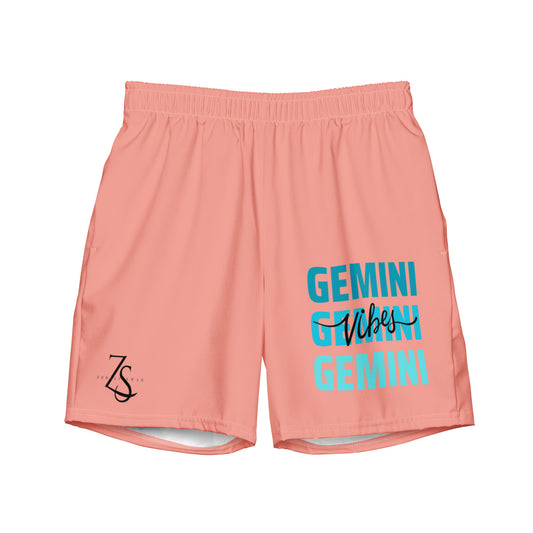 Gemini Vibes Men's swim trunks