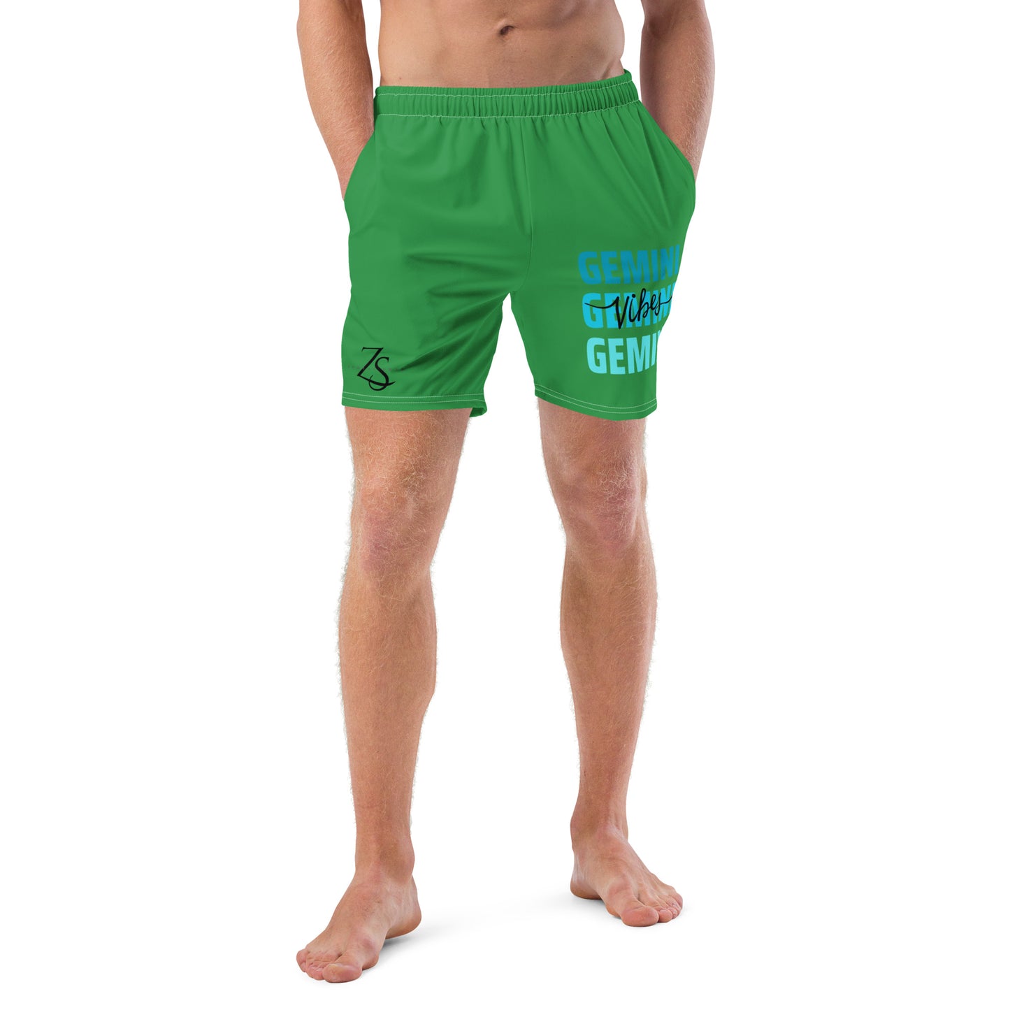 Gemini Vibes Men's swim trunks