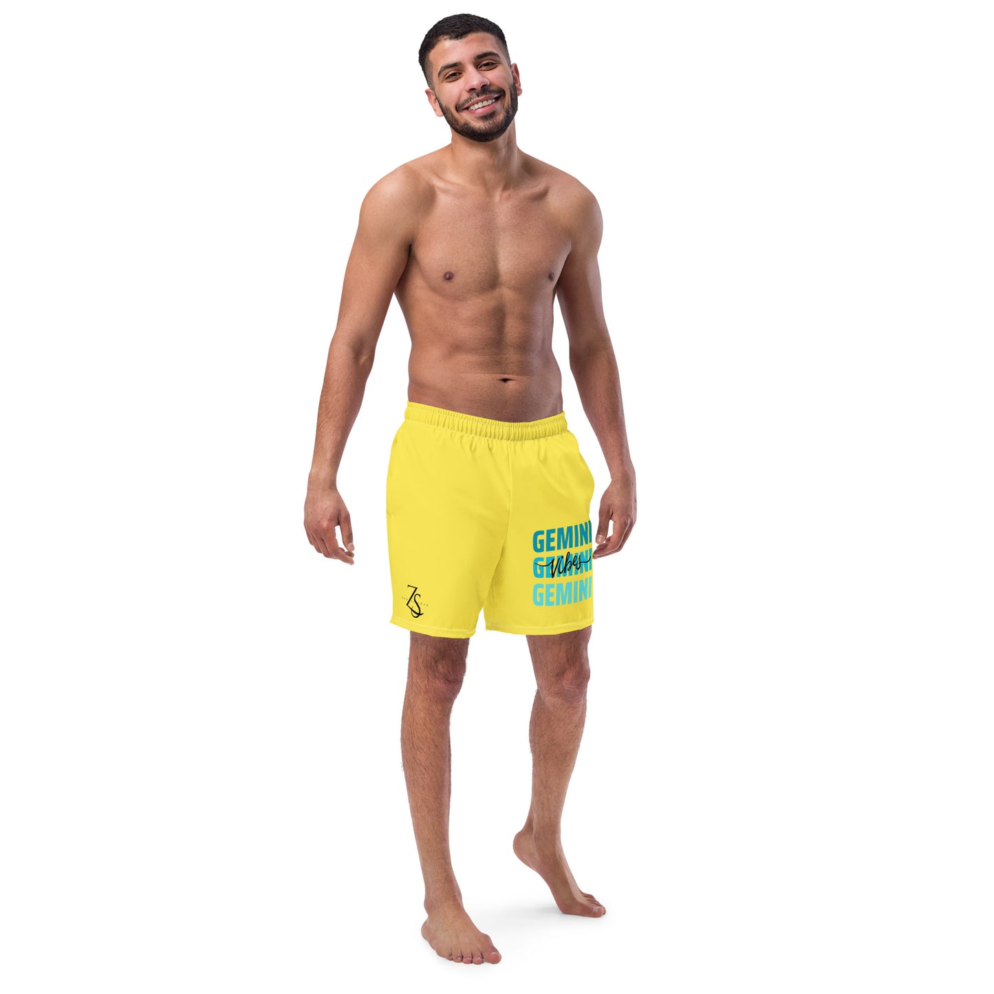 Gemini Vibes Men's swim trunks