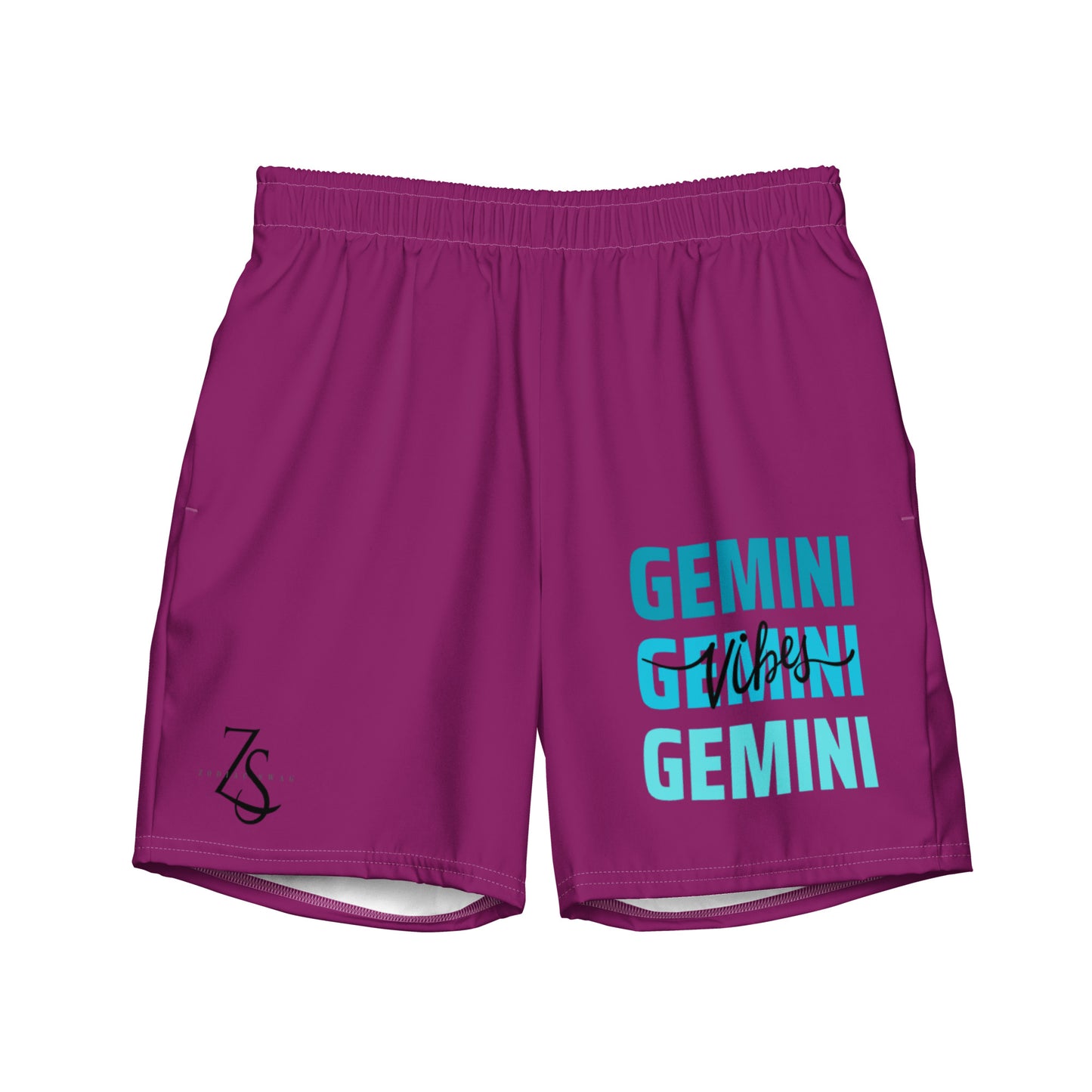 Gemini Vibes Men's swim trunks