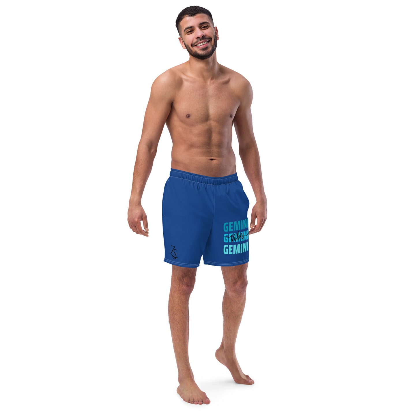 Gemini Vibes Men's swim trunks