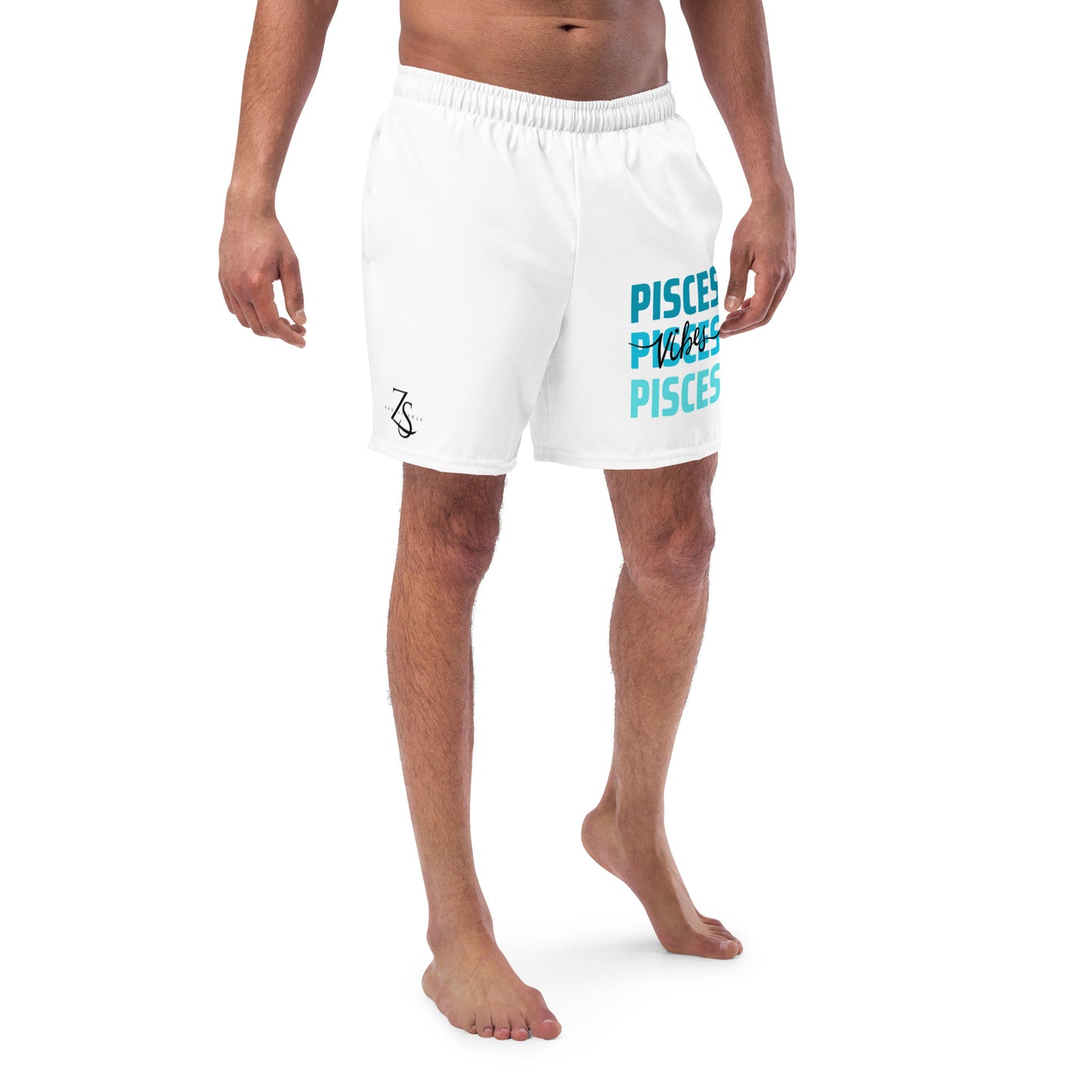 Pisces Vibes Men's swim trunks