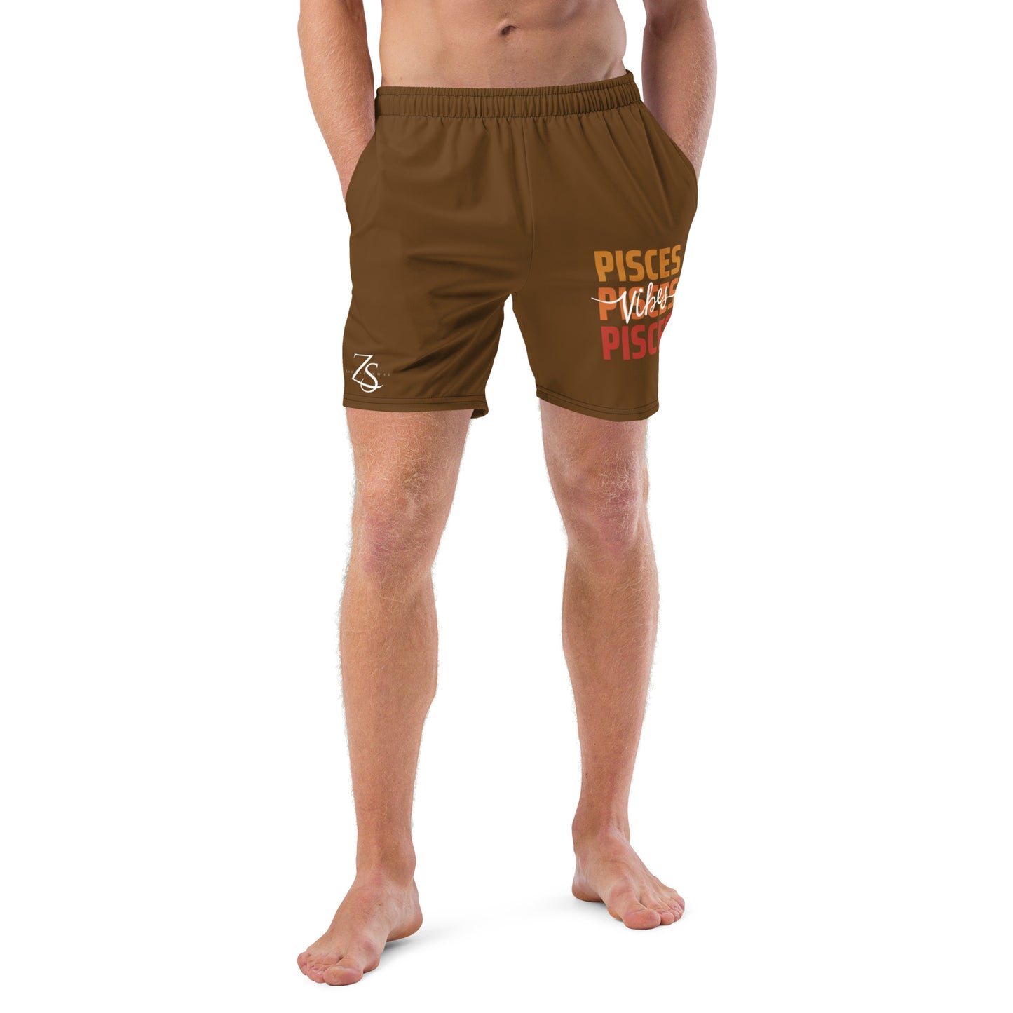 Pisces Vibes Men's swim trunks