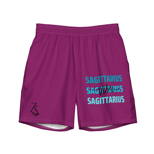 Sagittarius Vibes Men's swim trunks