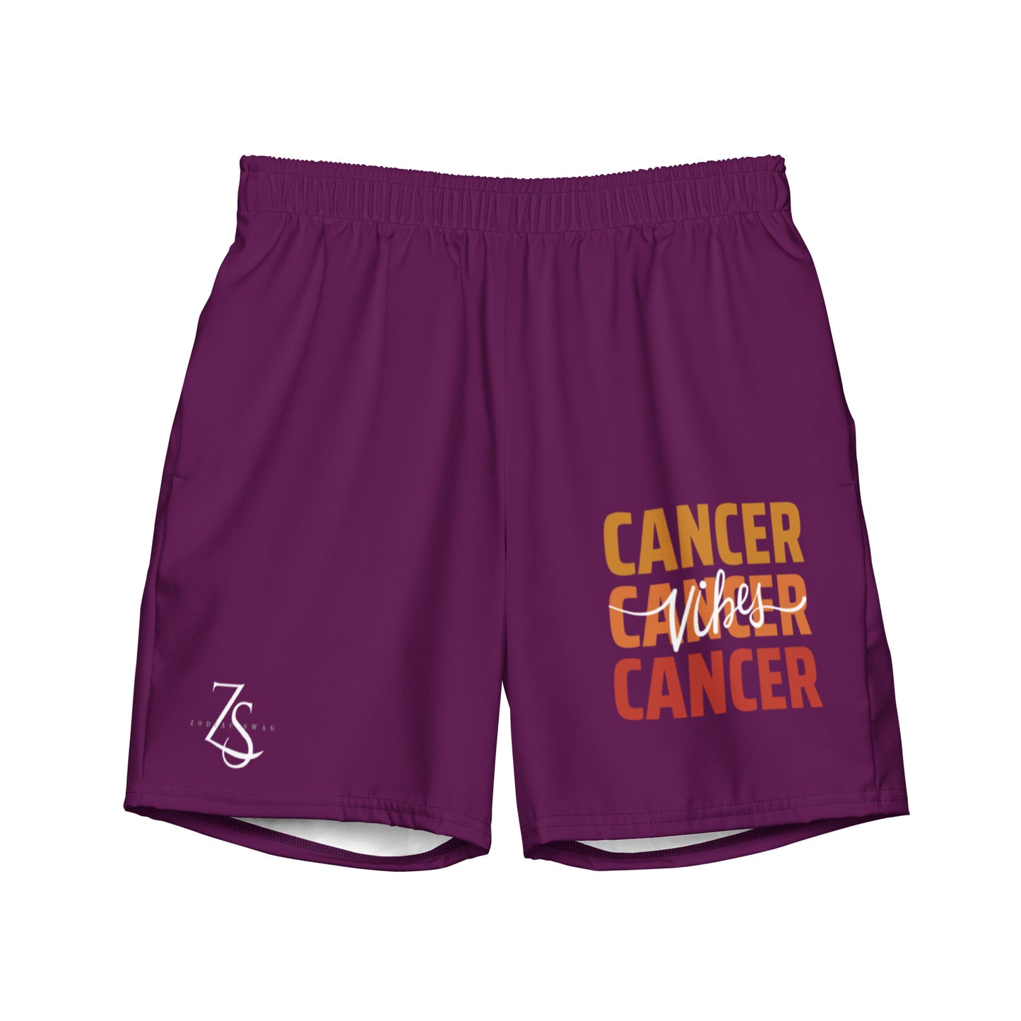 Cancer Vibes Men's swim trunks