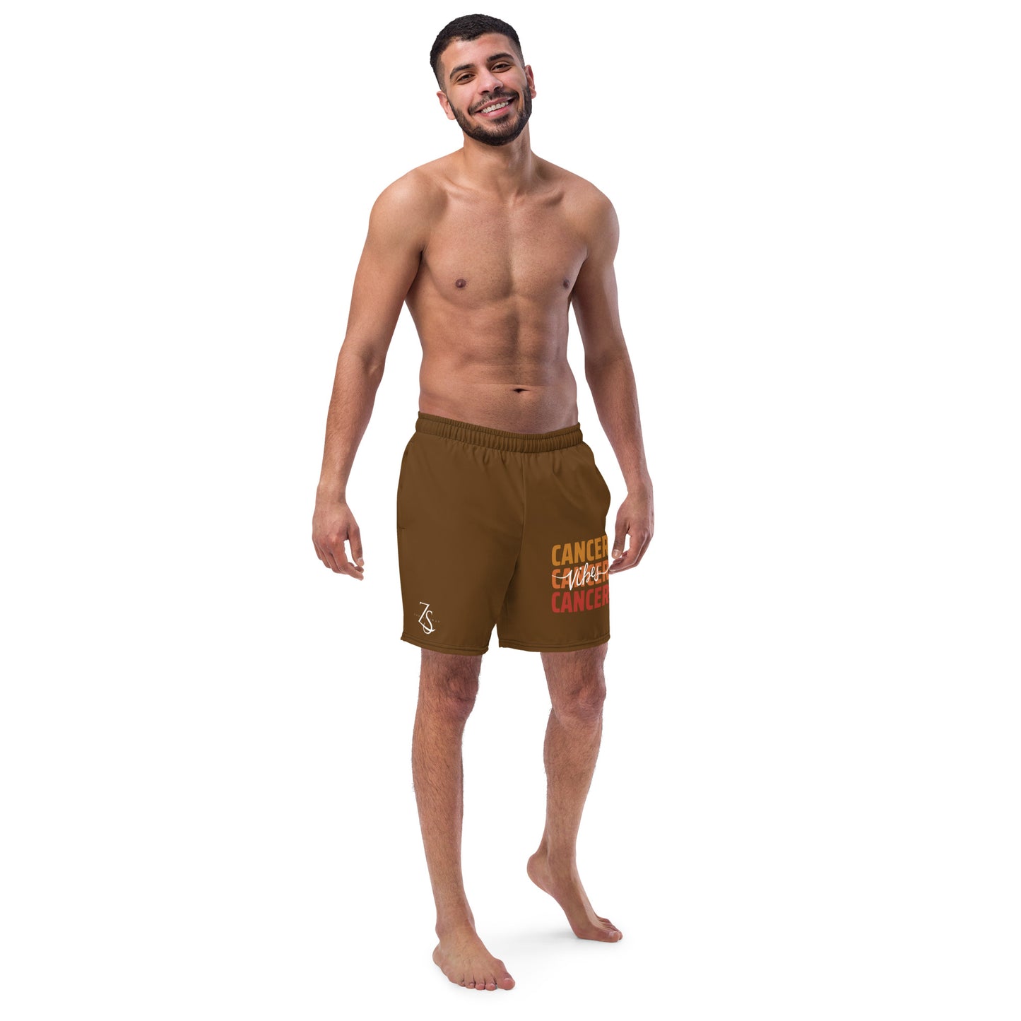 Cancer Vibes Men's swim trunks