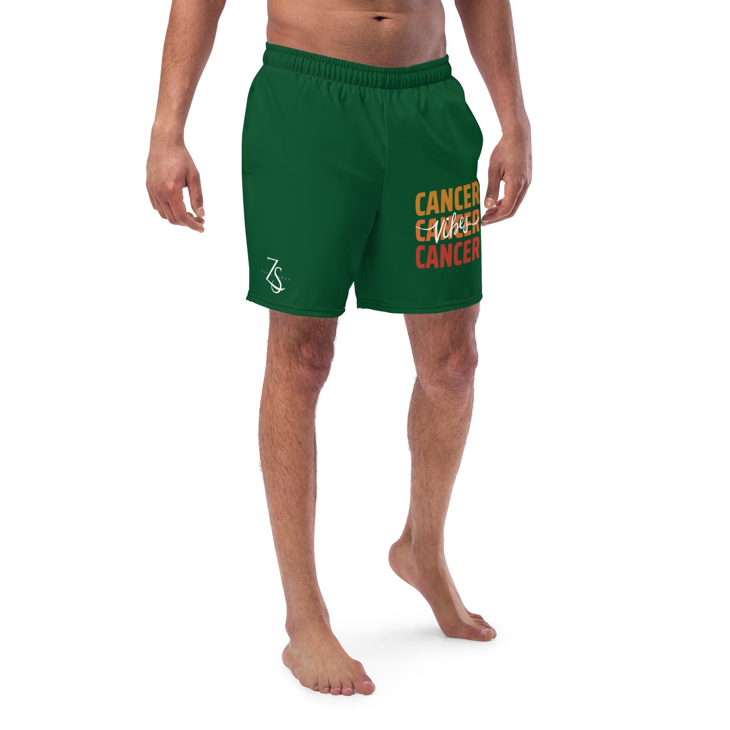 Cancer Vibes Men's swim trunks