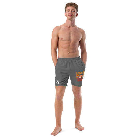 Cancer Vibes Men's swim trunks