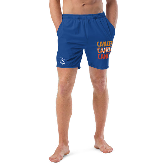 Cancer Vibes Men's swim trunks