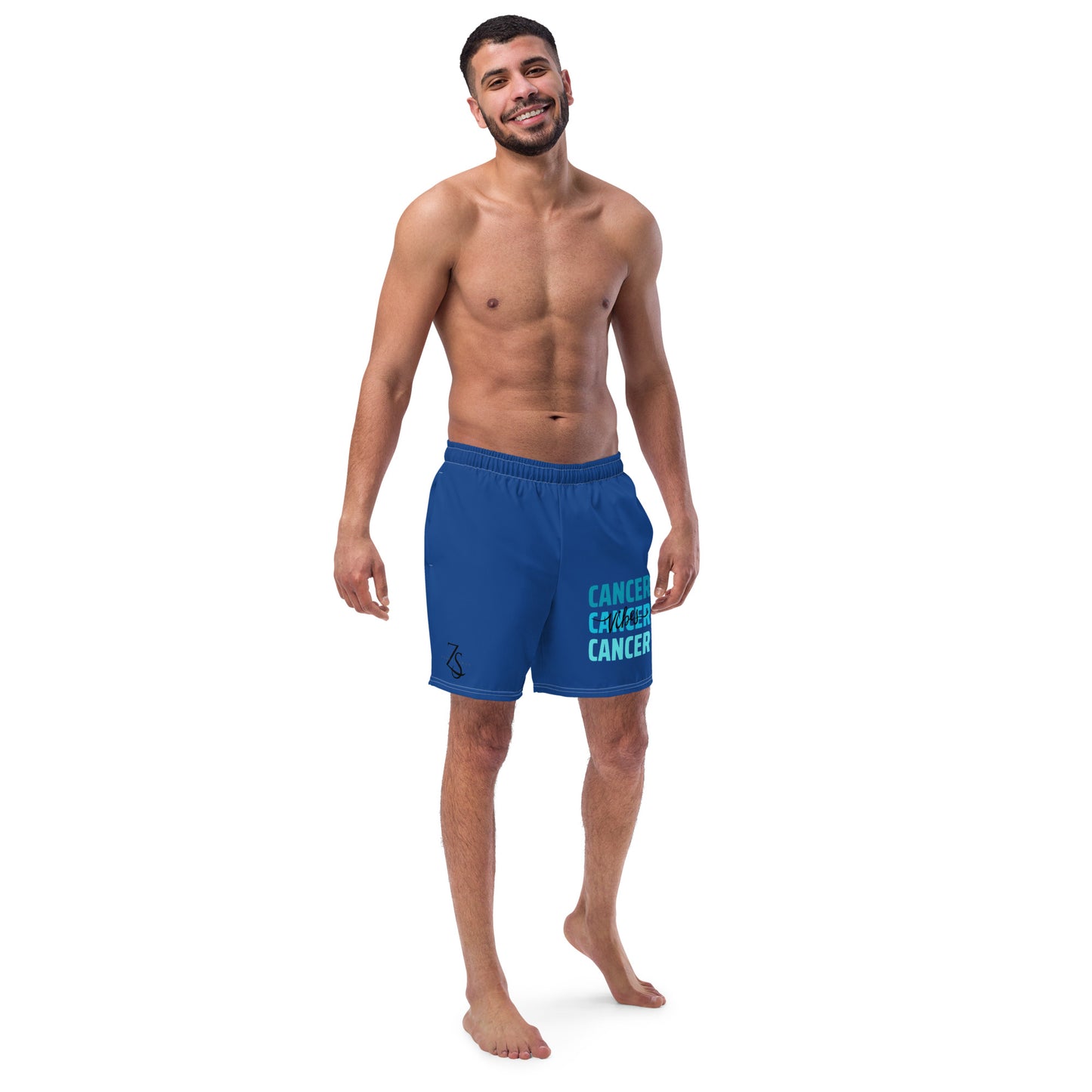 Cancer Vibes Men's swim trunks