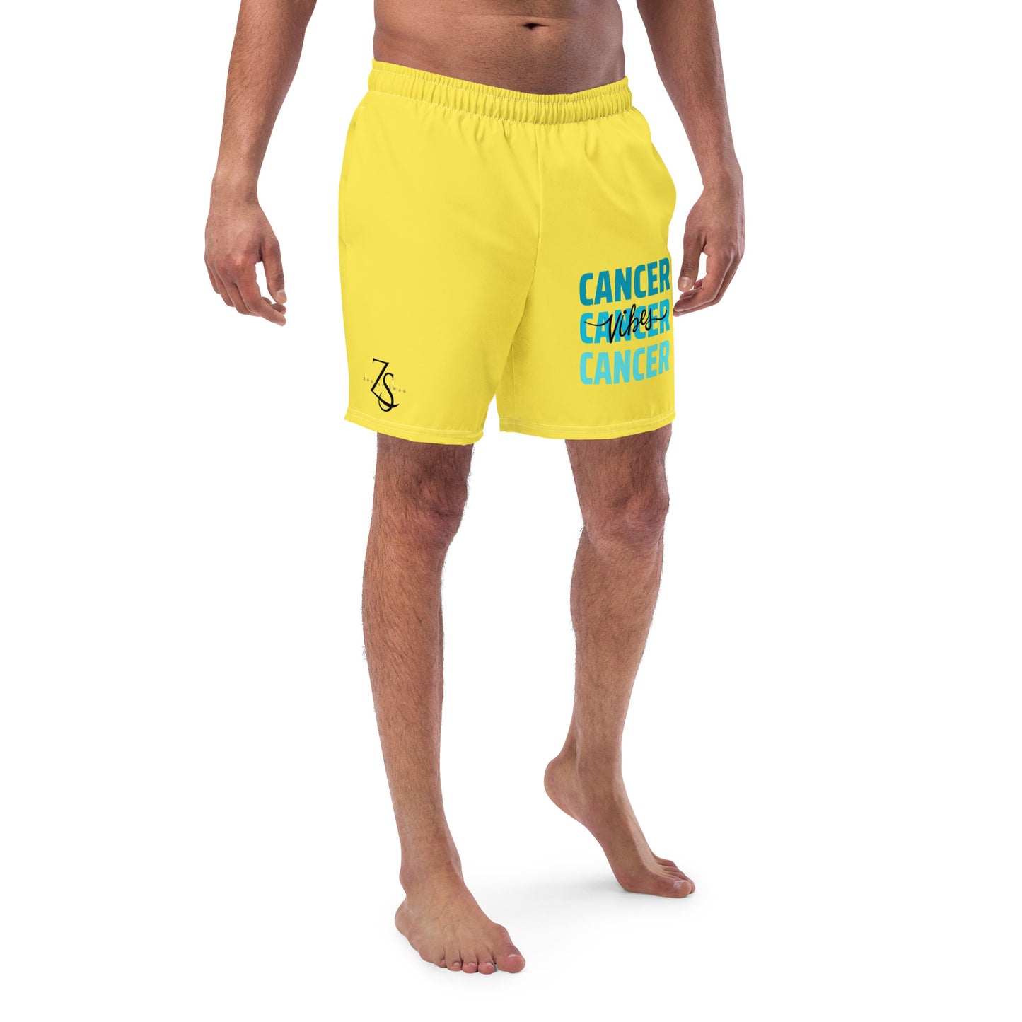 Cancer Vibes Men's swim trunks