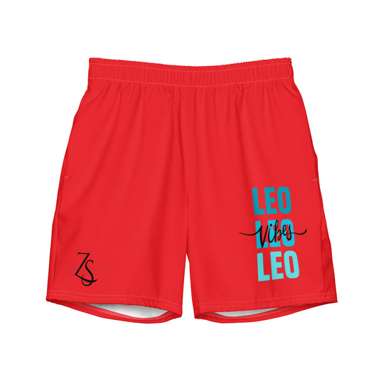 Leo Vibes Men's swim trunks