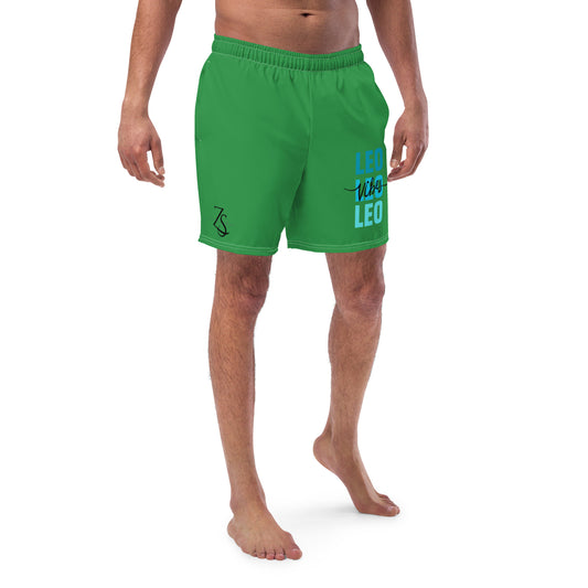 Leo Vibes Men's swim trunks