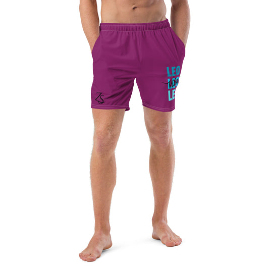 Leo Vibes Men's swim trunks