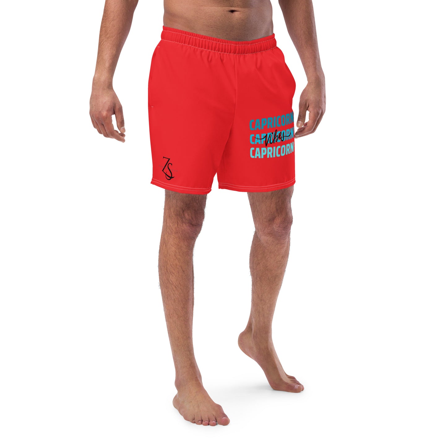 Capricorn Vibes Men's swim trunks