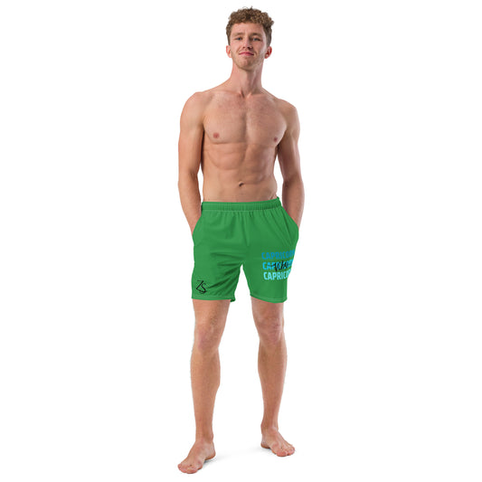 Capricorn Vibes Men's swim trunks