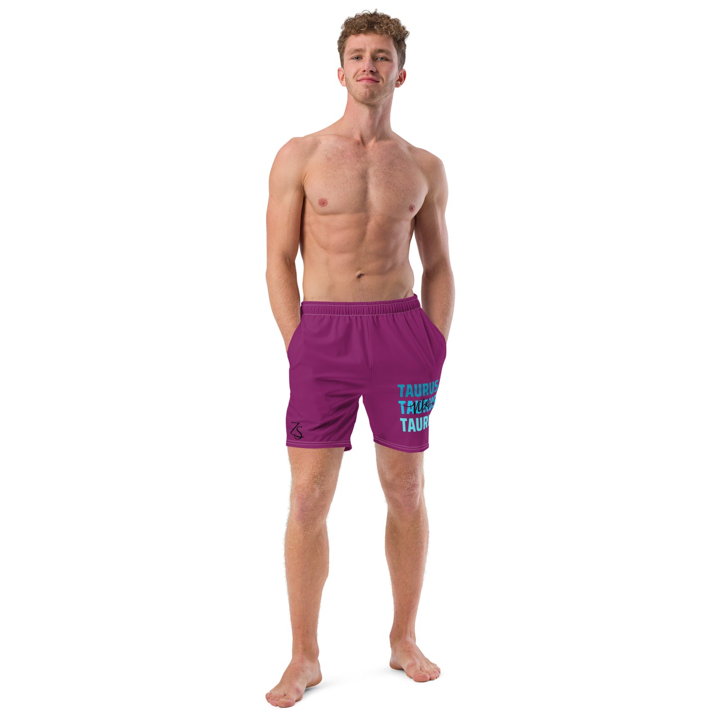 Taurus Vibes Men's swim trunks