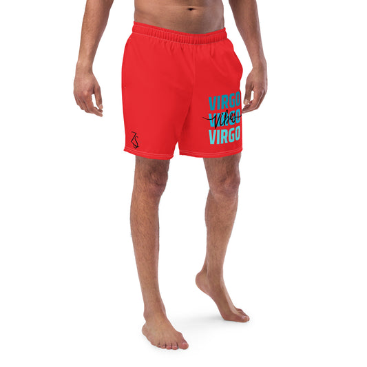 Virgo Vibes Men's swim trunks