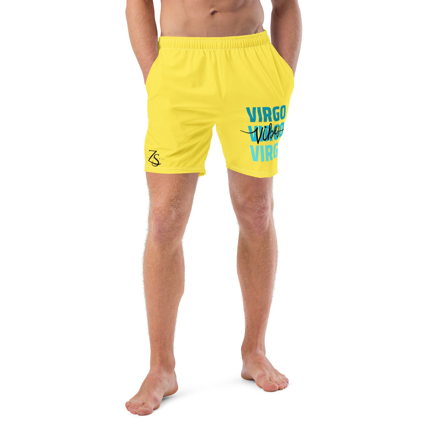 Virgo Vibes Men's swim trunks