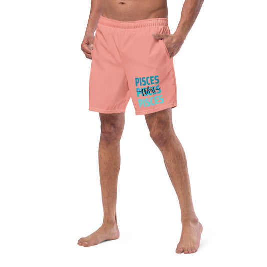 Pisces Vibes Men's swim trunks