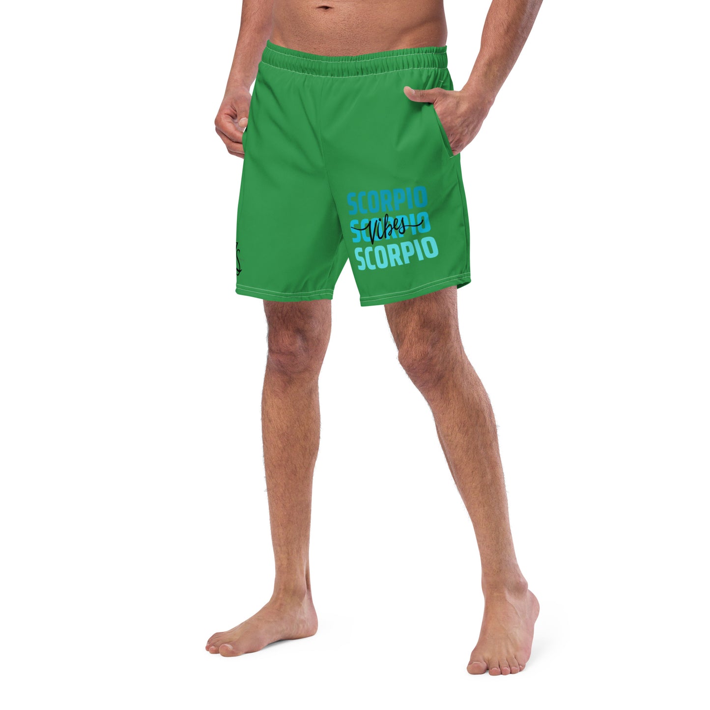 Scorpio Vibes Men's swim trunks