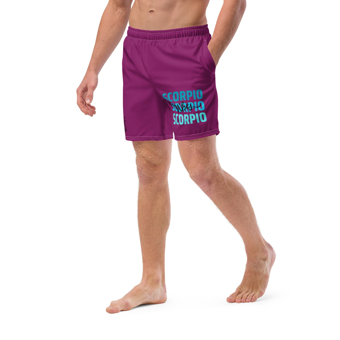 Scorpio Vibes Men's swim trunks