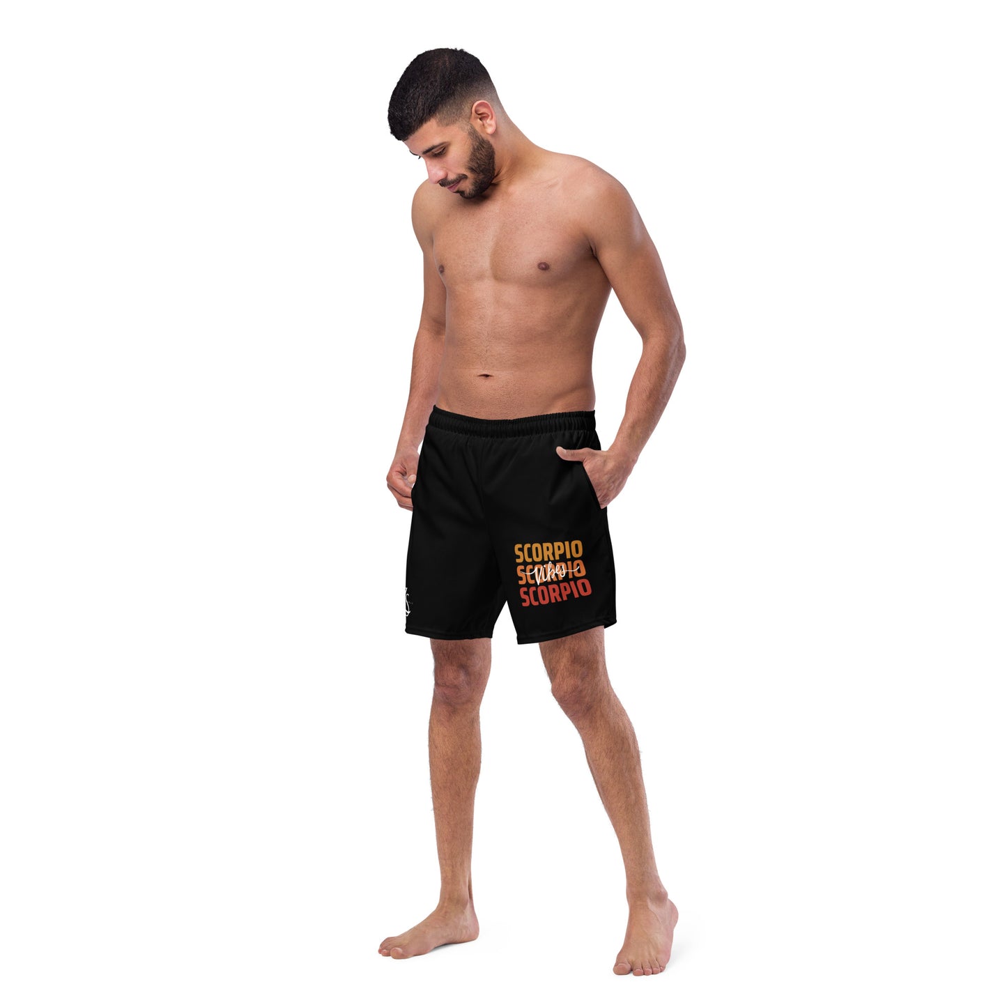 Scorpio Vibes Men's swim trunks