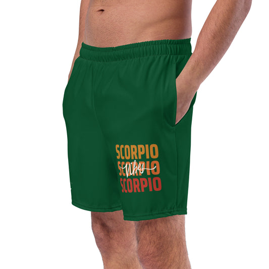 Scorpio Vibes Men's swim trunks