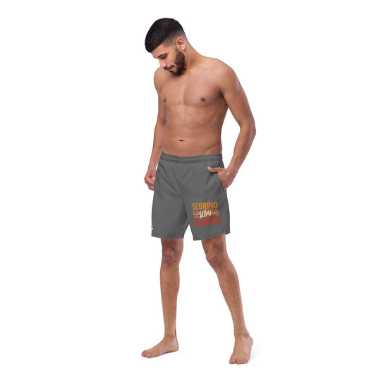 Scorpio Vibes Men's swim trunks