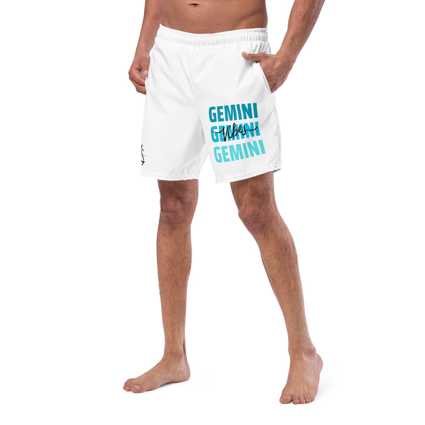 Gemini Vibes Men's swim trunks