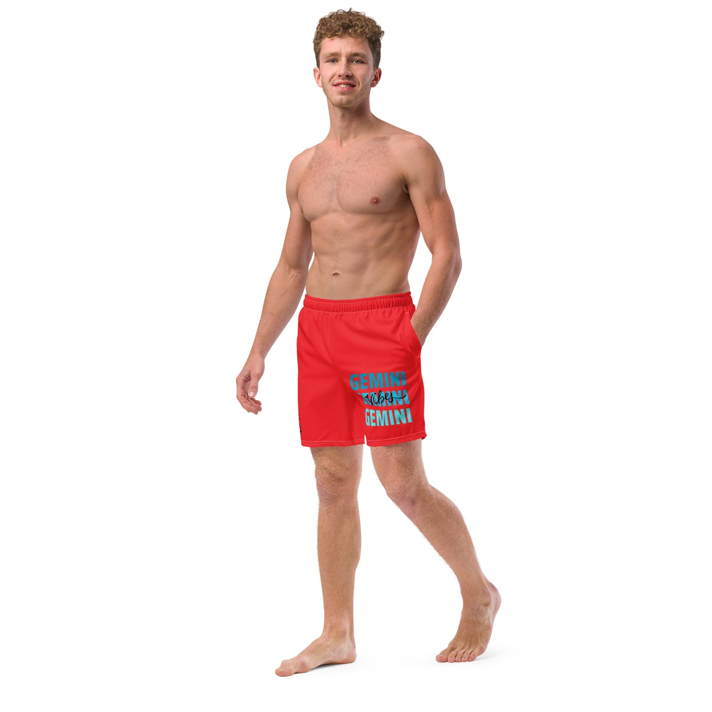 Gemini Vibes Men's swim trunks