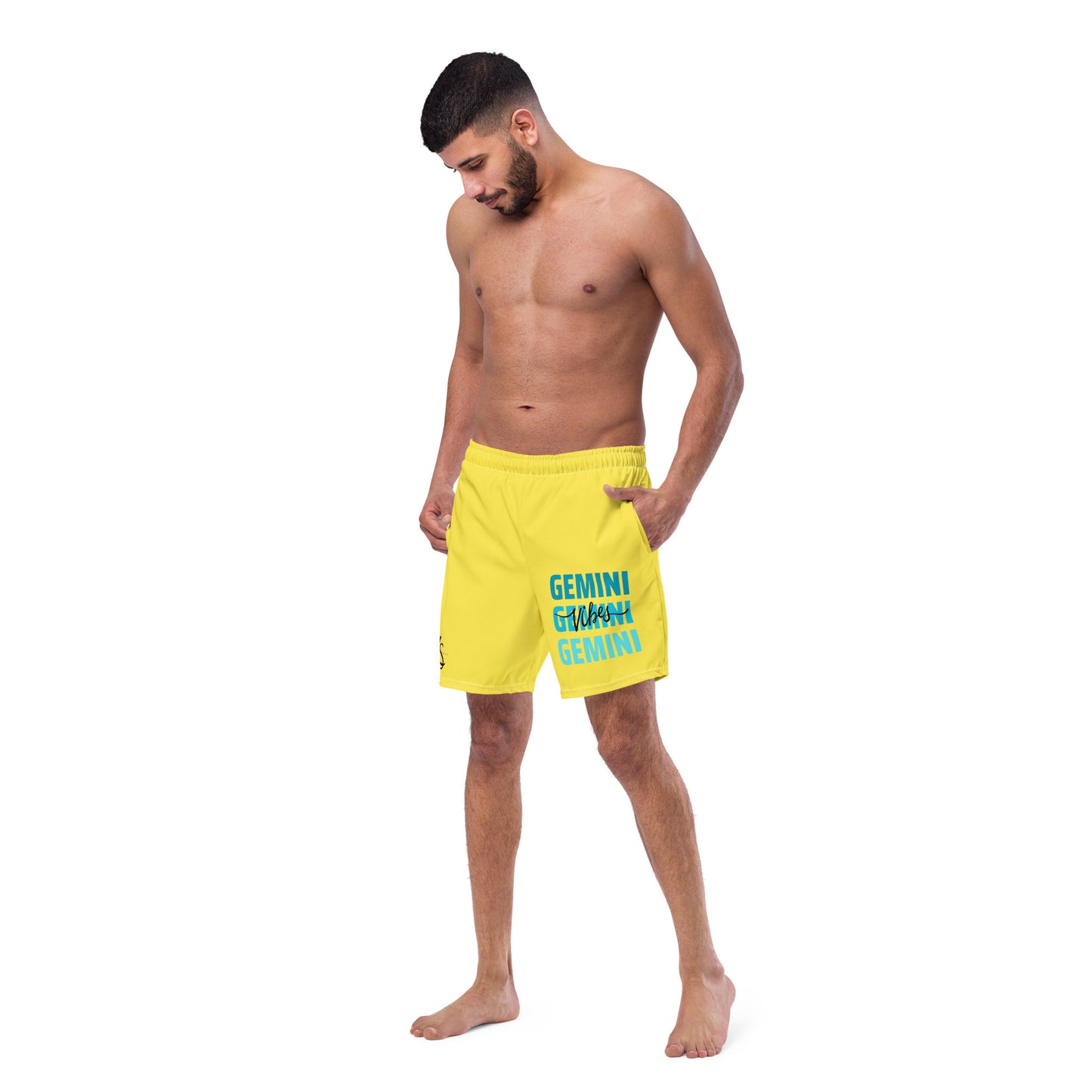 Gemini Vibes Men's swim trunks