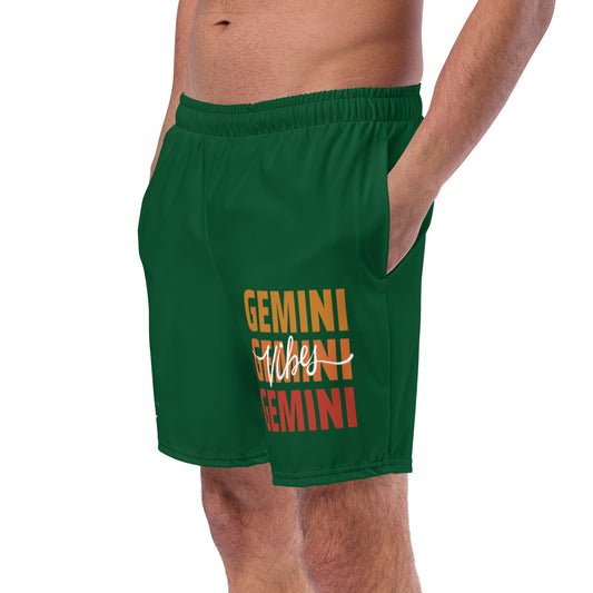 Gemini Vibes Men's swim trunks