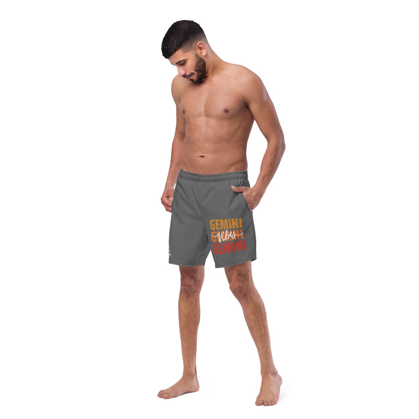 Gemini Vibes Men's swim trunks