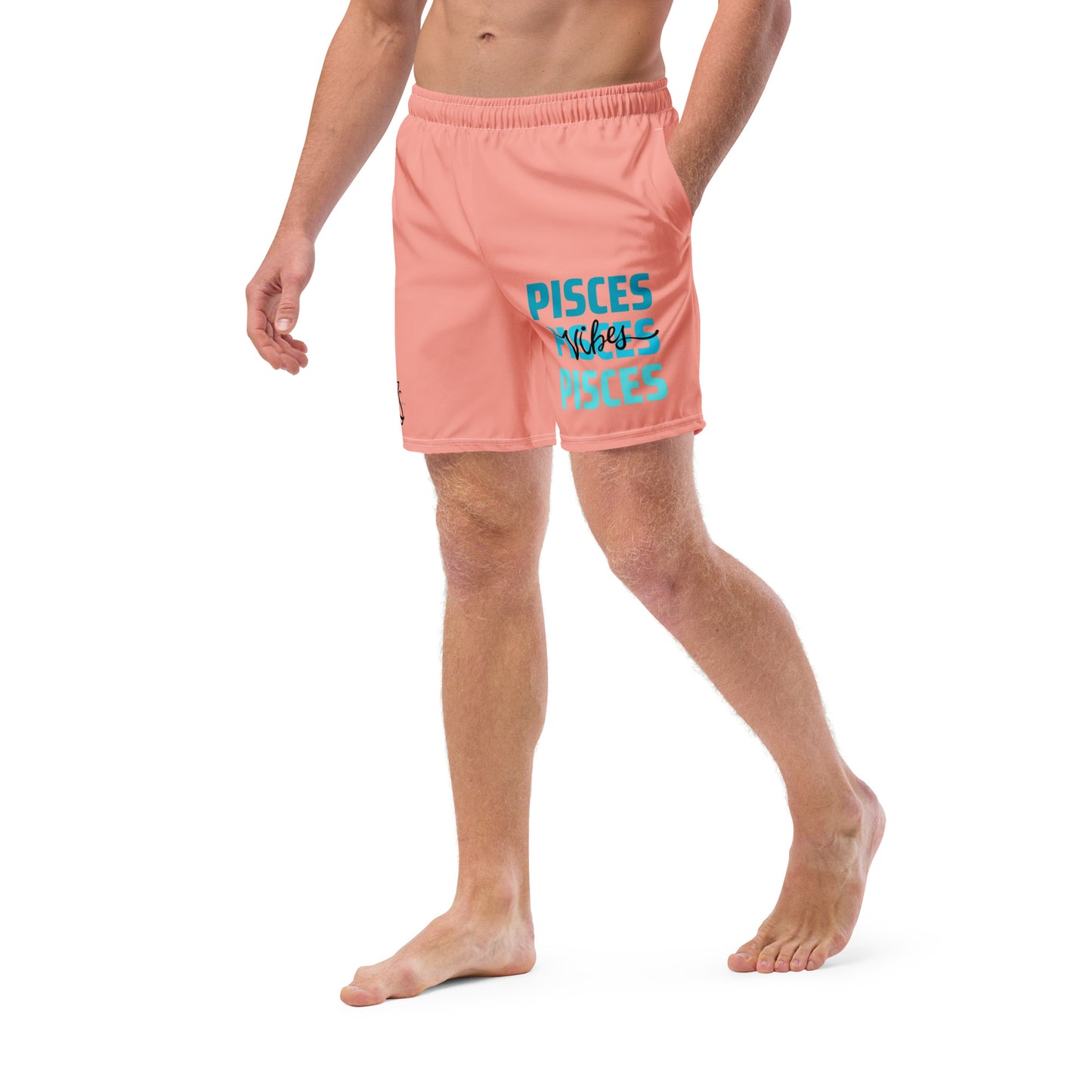 Pisces Vibes Men's swim trunks