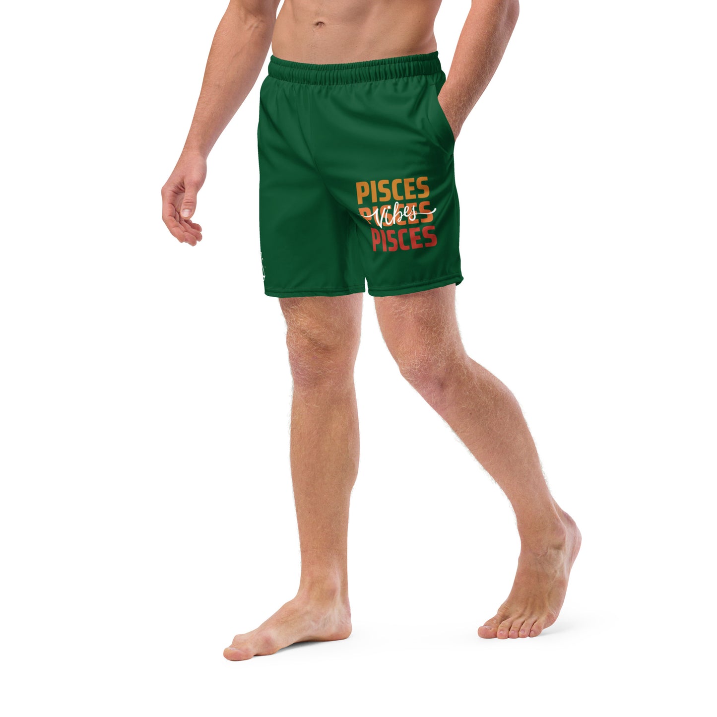 Pisces Vibes Men's swim trunks