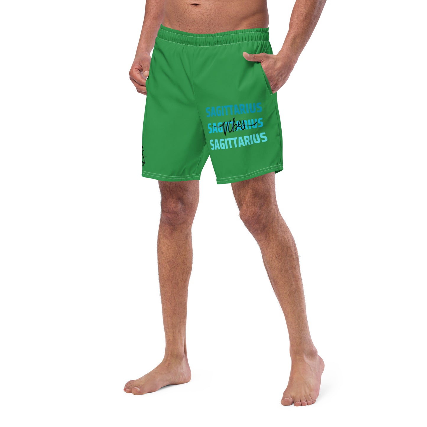 Sagittarius Vibes Men's swim trunks