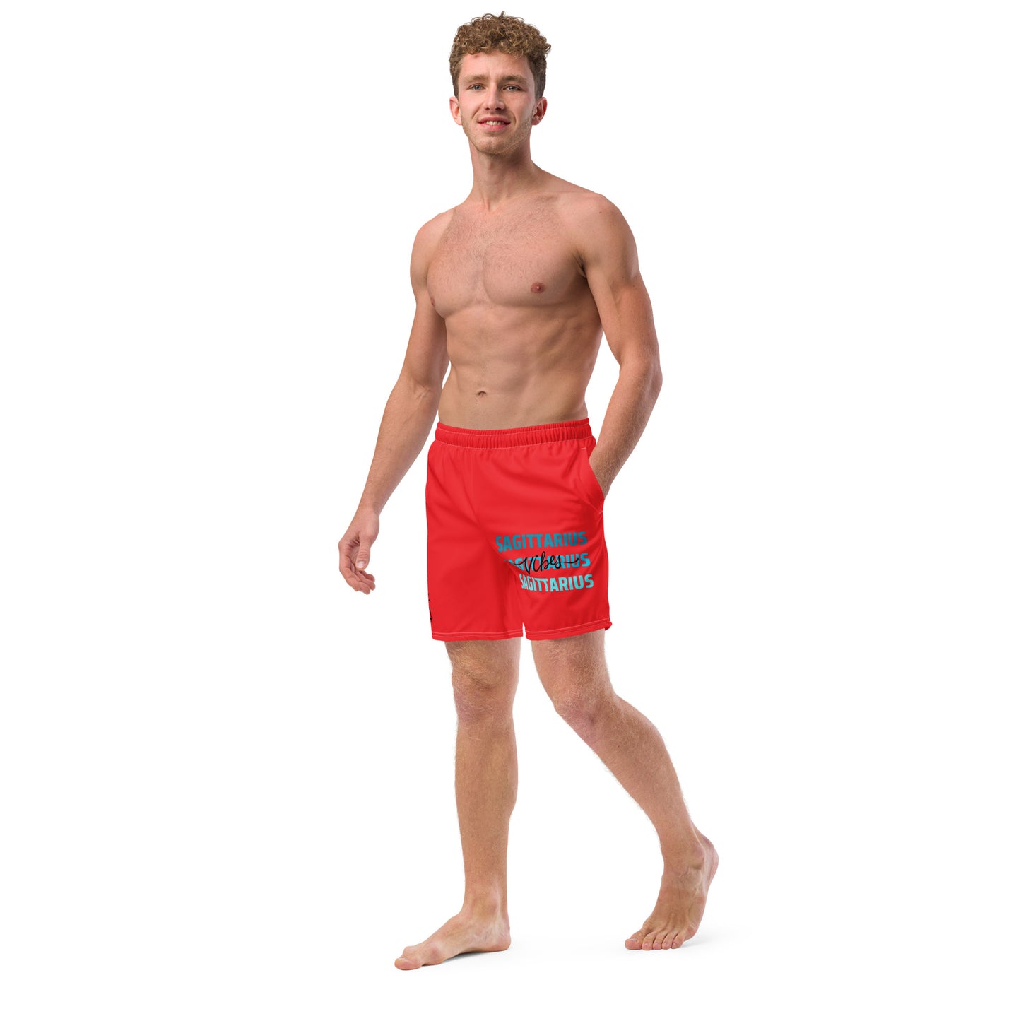 Sagittarius Vibes Men's swim trunks