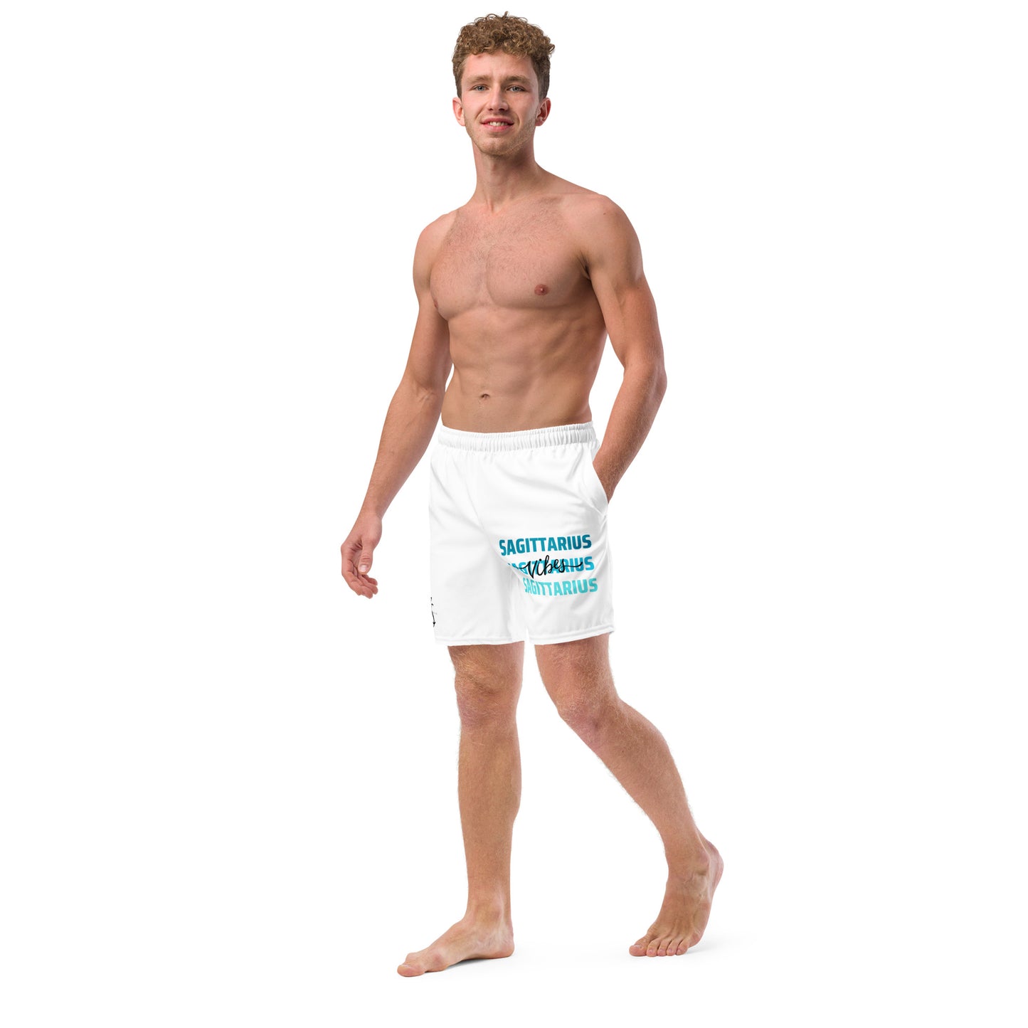 Sagittarius Vibes Men's swim trunks